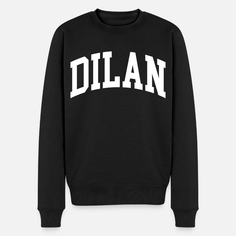 Dilan - Pull Premium bio Homme - noir