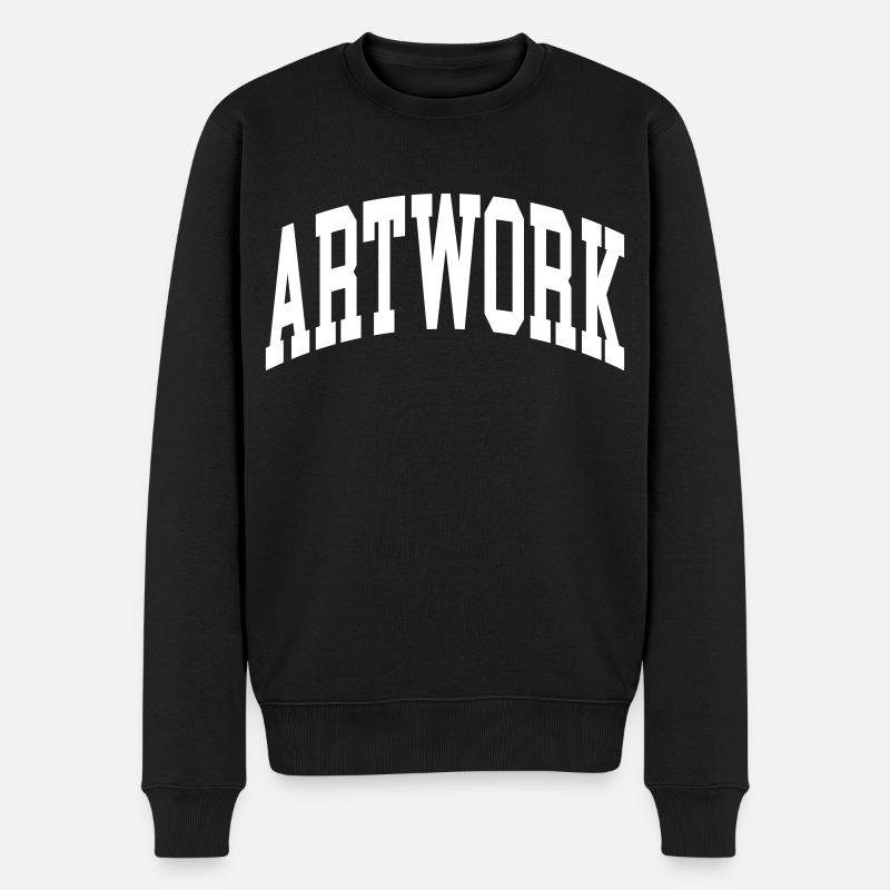 Oeuvre - Pull Premium bio Homme - noir