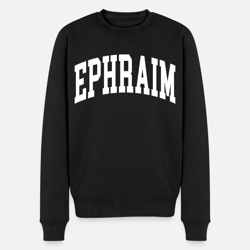 Éphraïm - Pull Premium bio Homme - noir