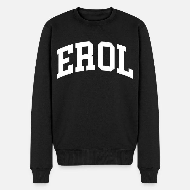 Erol - Pull Premium bio Homme - noir