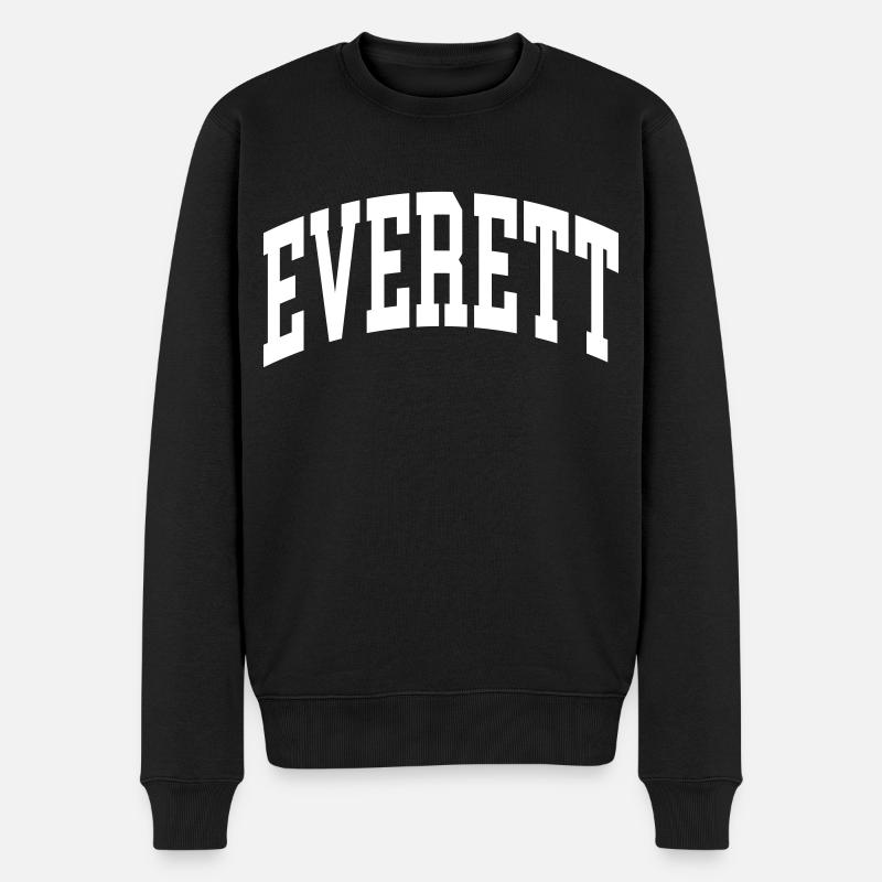 Everett - Pull Premium bio Homme - noir