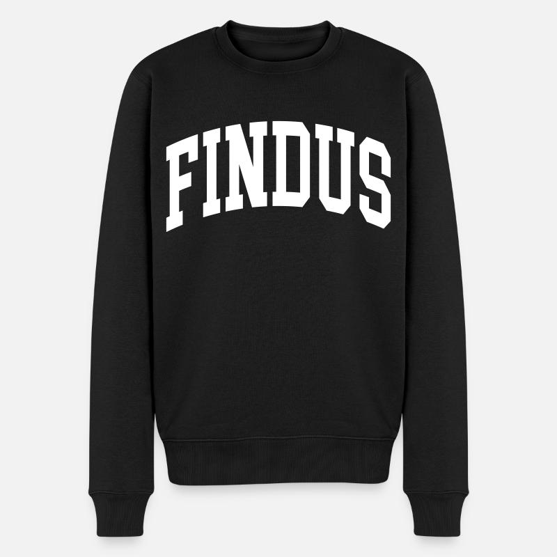 Findus - Pull Premium bio Homme - noir