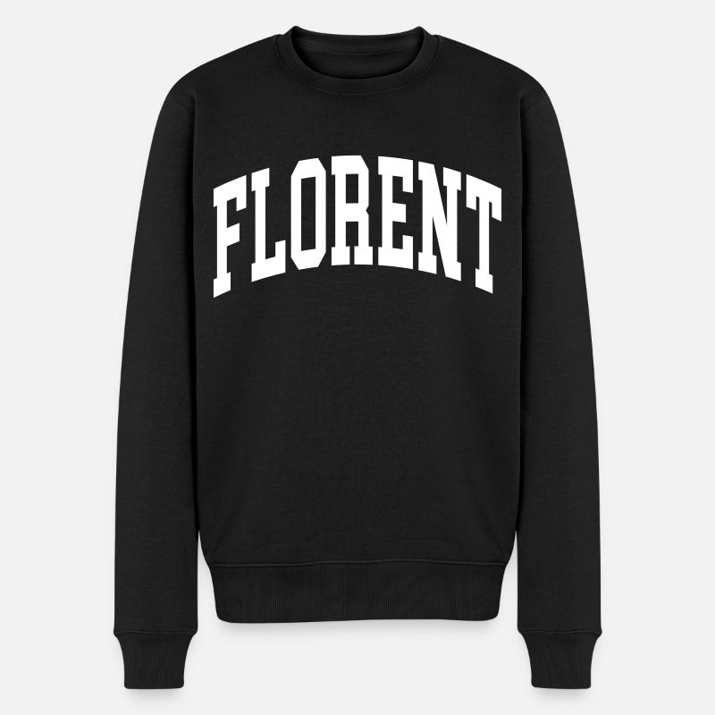 Florent - Männer Premium Bio Pullover - Schwarz