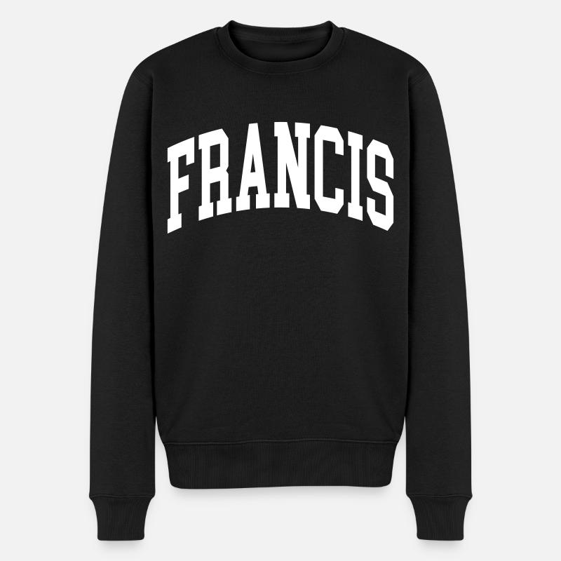 François - Pull Premium bio Homme - noir