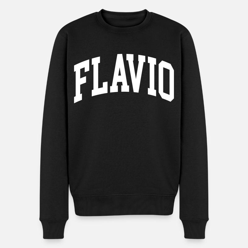 Flavio - Pull Premium bio Homme - noir