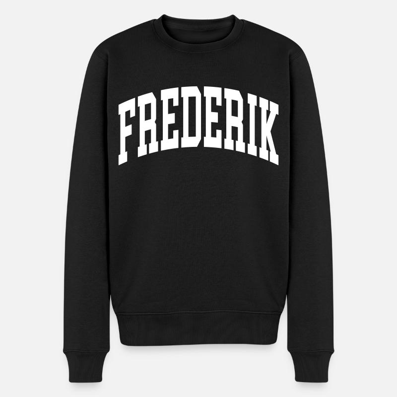 Frederik - Pull Premium bio Homme - noir