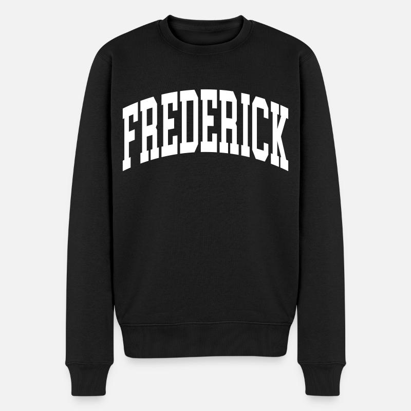 Frederick - Pull Premium bio Homme - noir
