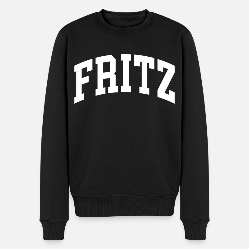 Fritz - Pull Premium bio Homme - noir