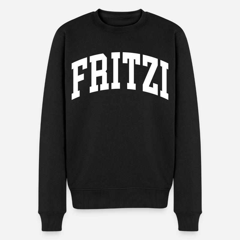 Fritzi - Pull Premium bio Homme - noir