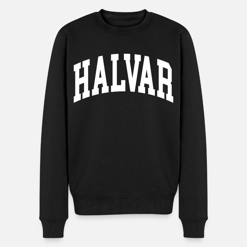 Halvar - Pull Premium bio Homme - noir
