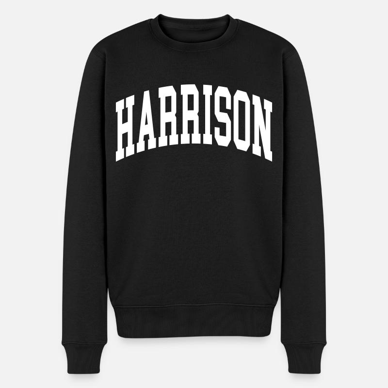 Harrison - Pull Premium bio Homme - noir