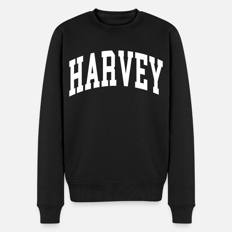 Harvey - Pull Premium bio Homme - noir