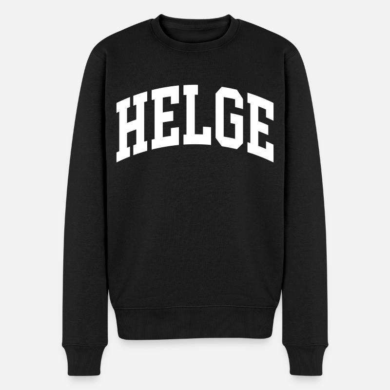 Helge - Pull Premium bio Homme - noir
