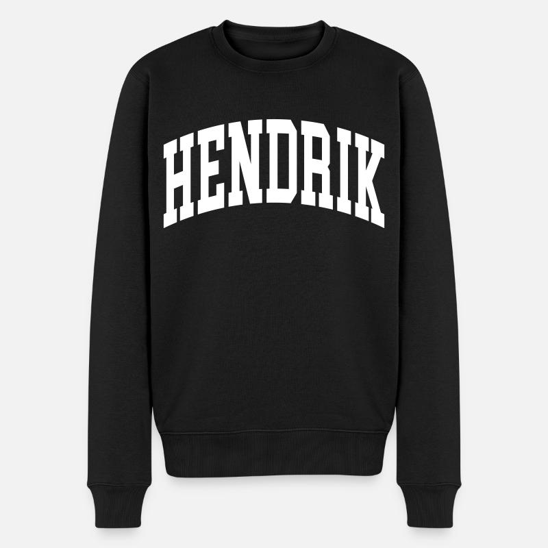 Hendrik - Pull Premium bio Homme - noir