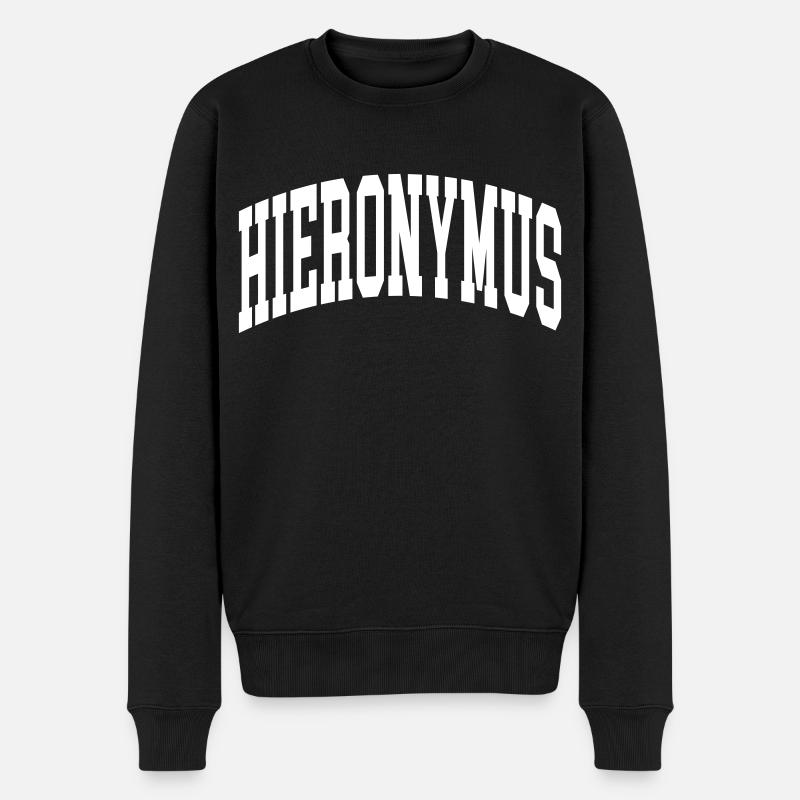 Hieronymus - Pull Premium bio Homme - noir