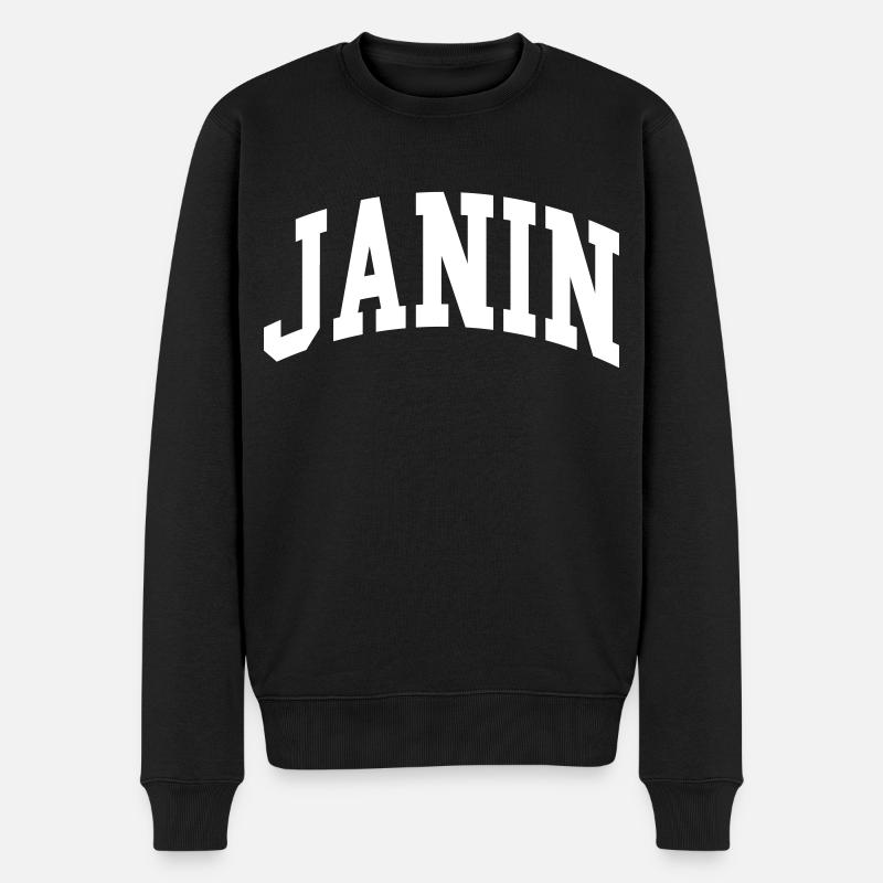Janin - Pull Premium bio Homme - noir