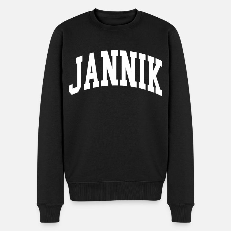 Jannik - Pull Premium bio Homme - noir