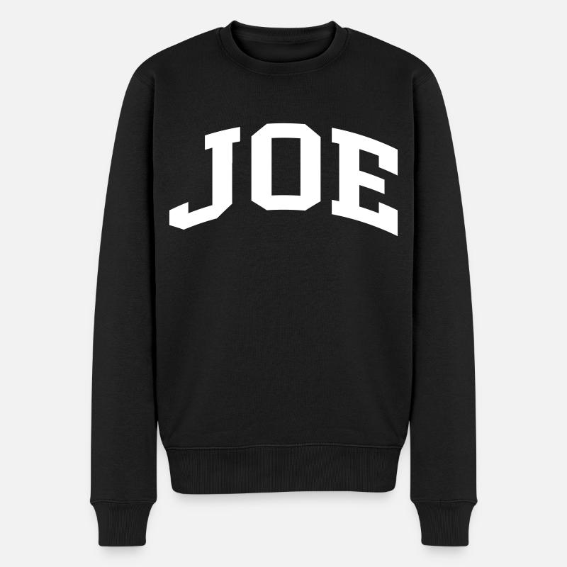 Joe - Männer Premium Bio Pullover - Schwarz