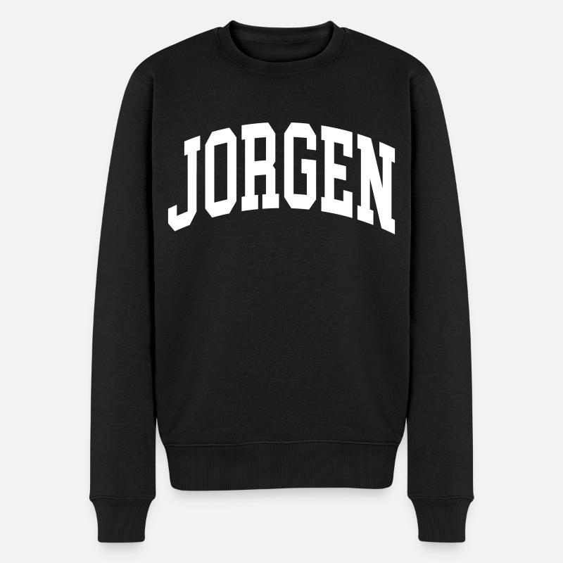 Jorgen - Pull Premium bio Homme - noir