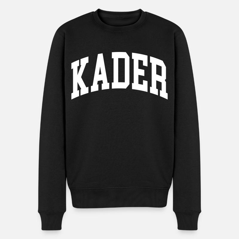 Kader - Männer Premium Bio Pullover - Schwarz