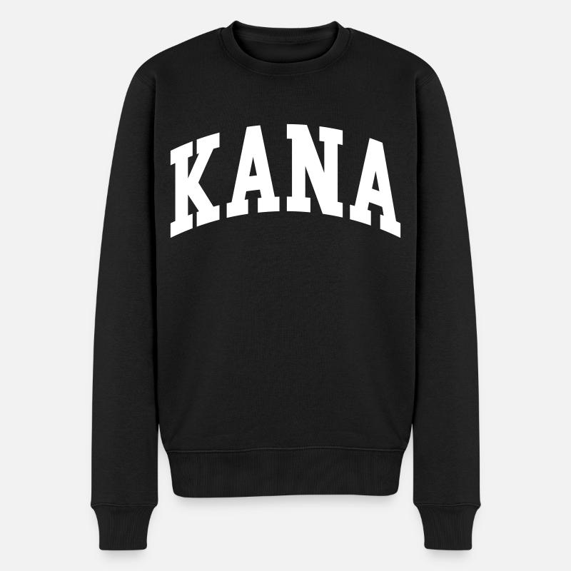 Kana - Pull Premium bio Homme - noir