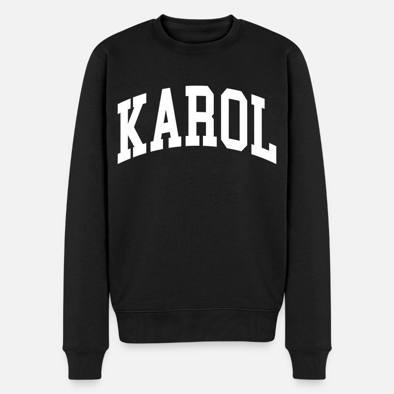 Karol - Pull Premium bio Homme - noir