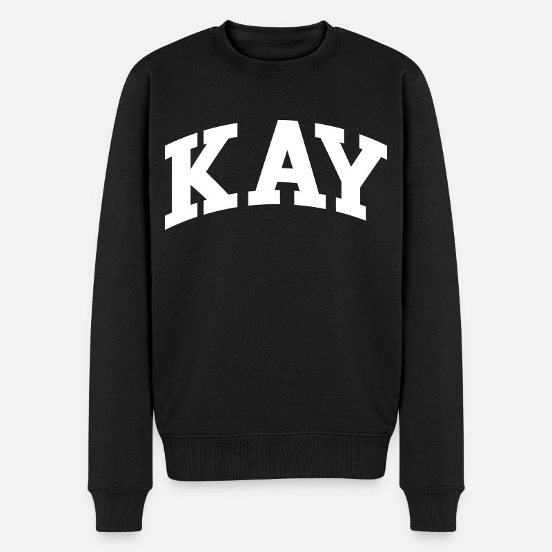Kay - Pull Premium bio Homme - noir