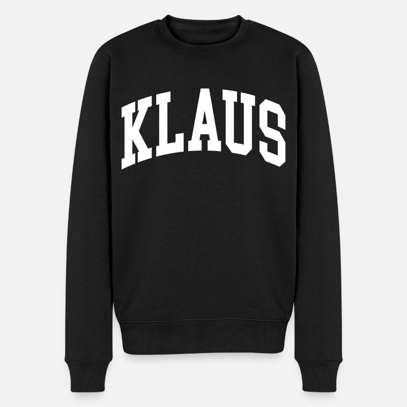 Klaus - Pull Premium bio Homme - noir