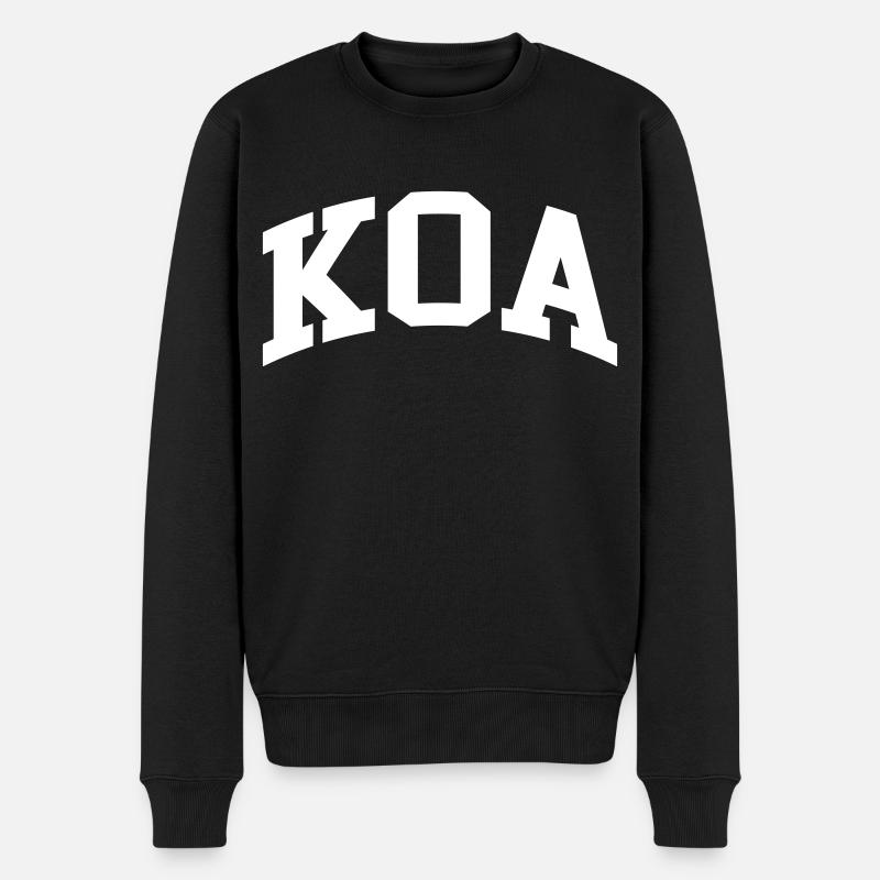 Koa - Pull Premium bio Homme - noir