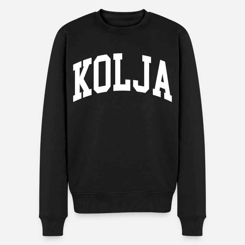 Kolya - Pull Premium bio Homme - noir