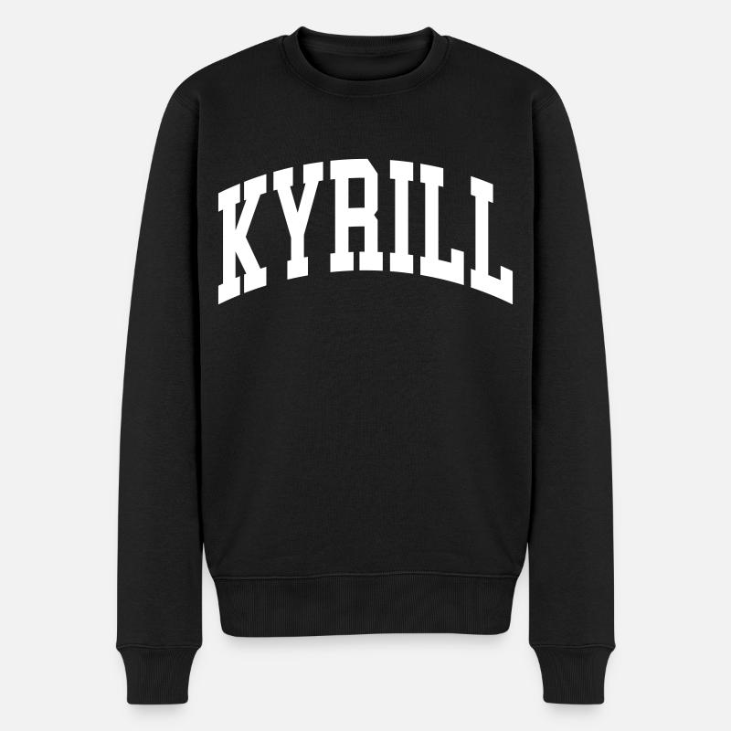 Cyril - Pull Premium bio Homme - noir