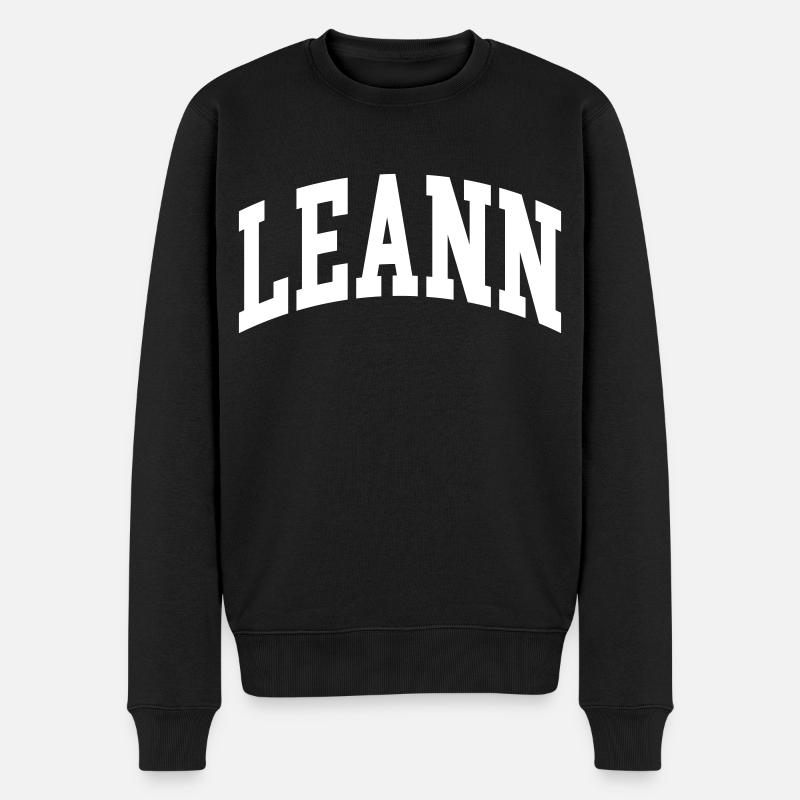 Leann - Pull Premium bio Homme - noir