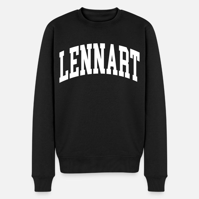 Lennart - Pull Premium bio Homme - noir