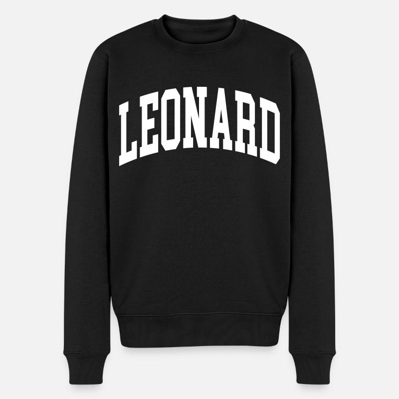 Leonard - Pull Premium bio Homme - noir