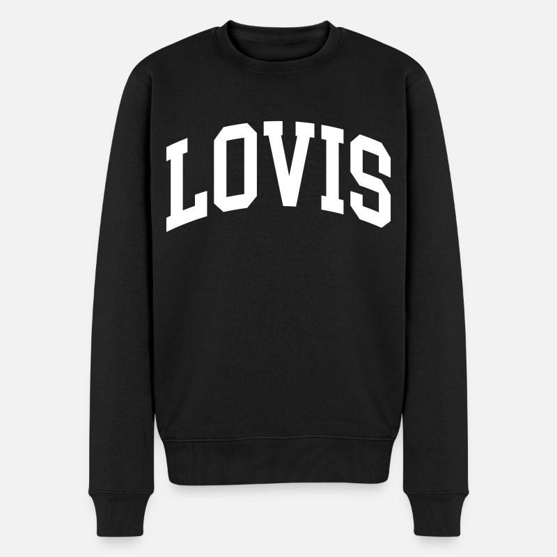 Lovis - Pull Premium bio Homme - noir