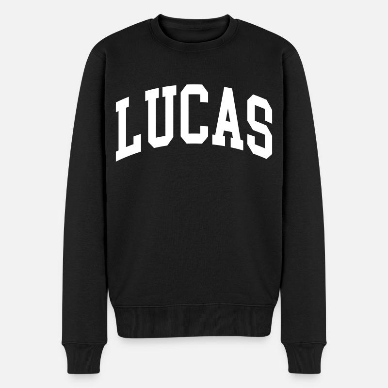 Lucas - Pull Premium bio Homme - noir