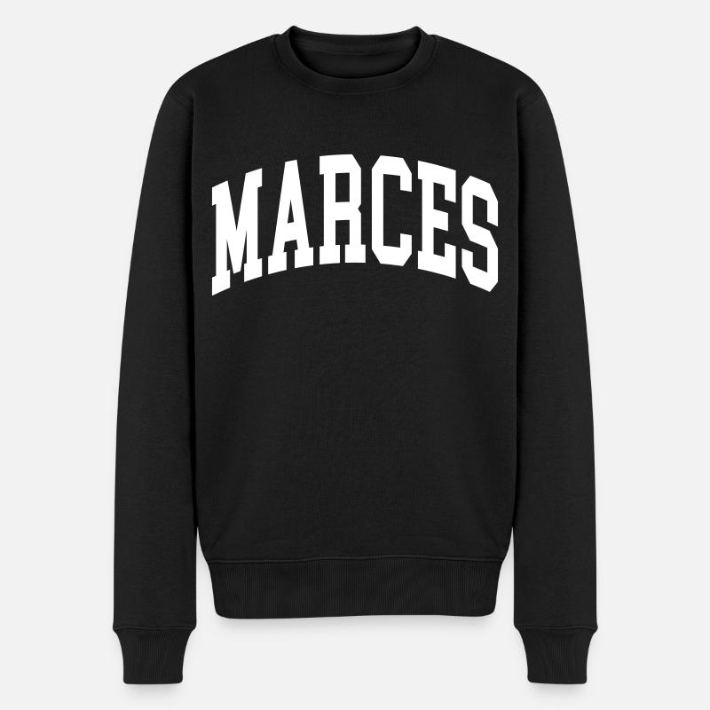 Marces - Pull Premium bio Homme - noir