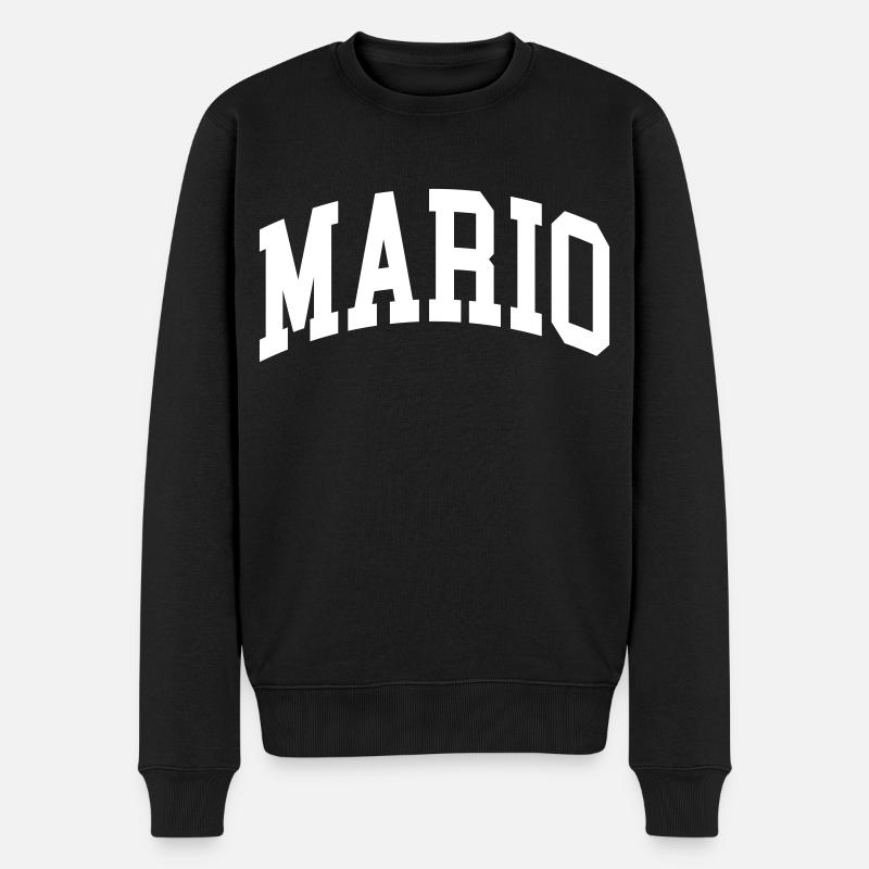 Mario - Pull Premium bio Homme - noir