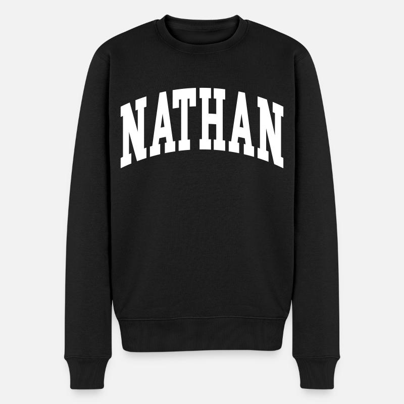 Nathan - Pull Premium bio Homme - noir