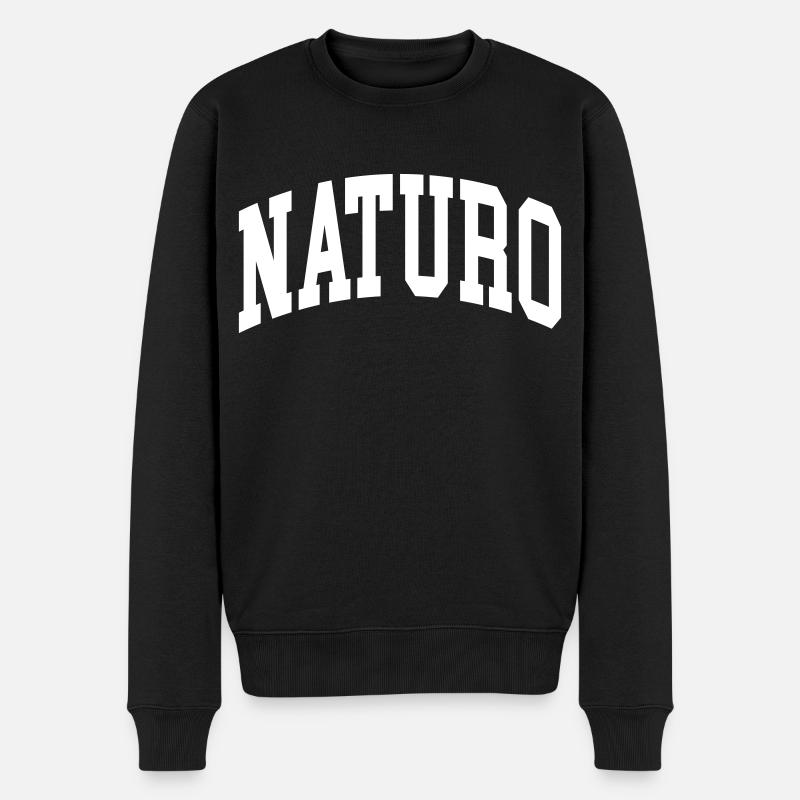 Naturo - Pull Premium bio Homme - noir