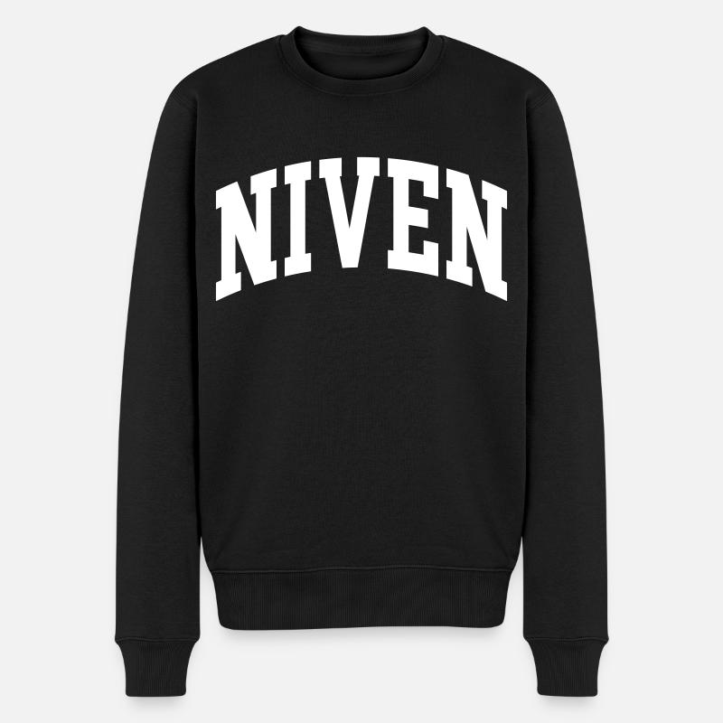 Niven - Pull Premium bio Homme - noir