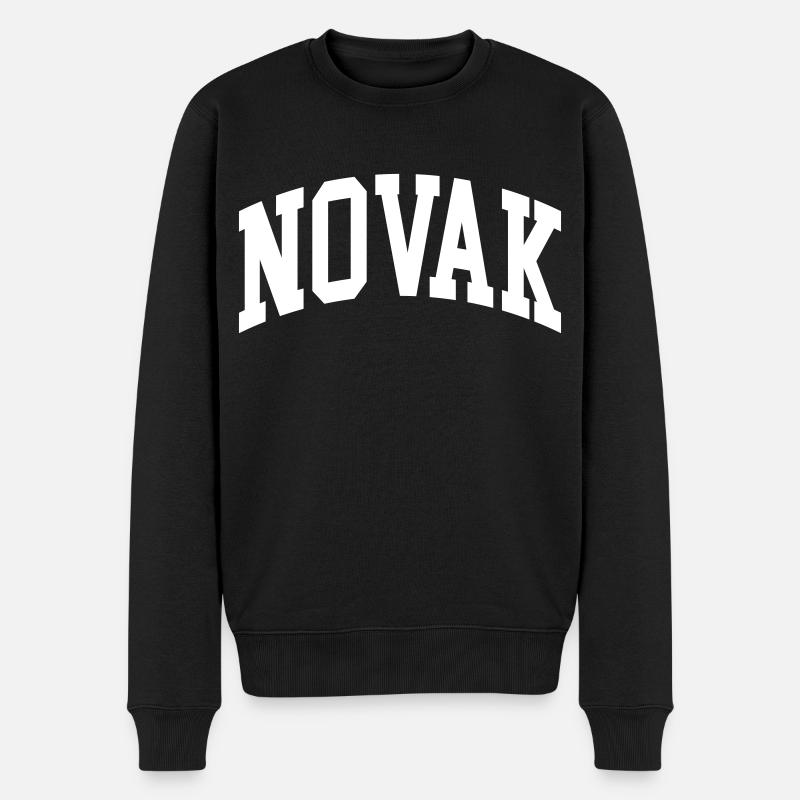 Novak - Pull Premium bio Homme - noir