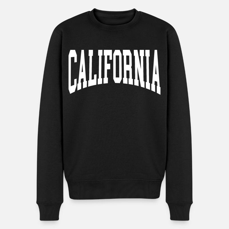 Californie - Pull Premium bio Homme - noir