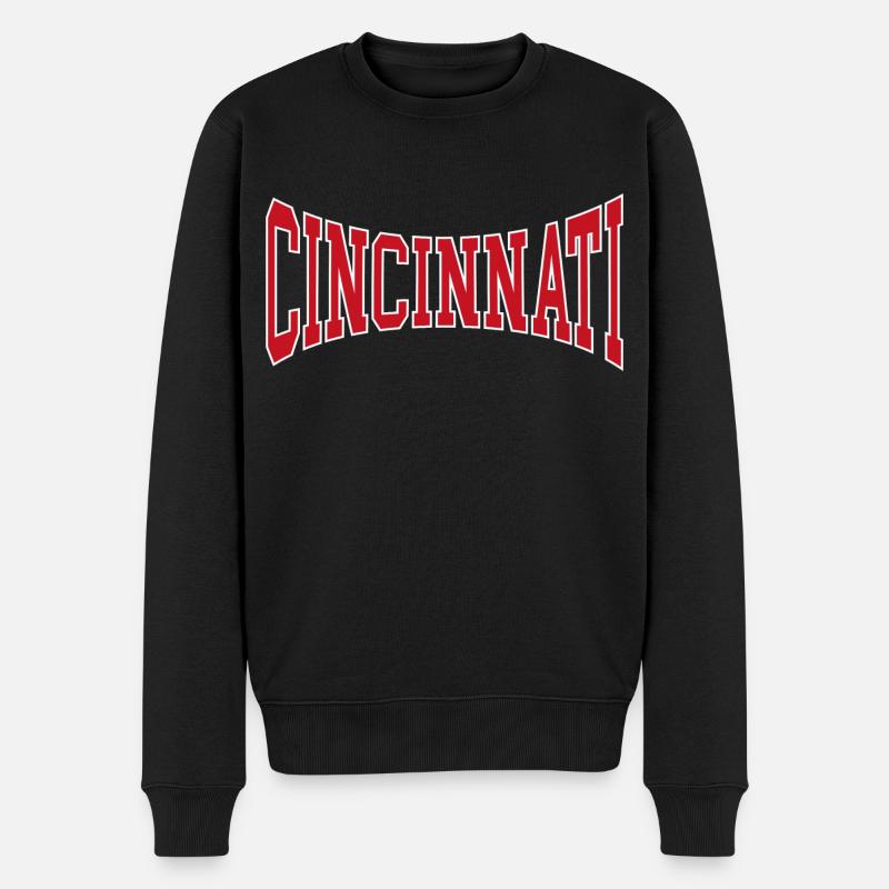 Cincinnati - Pull Premium bio Homme - noir