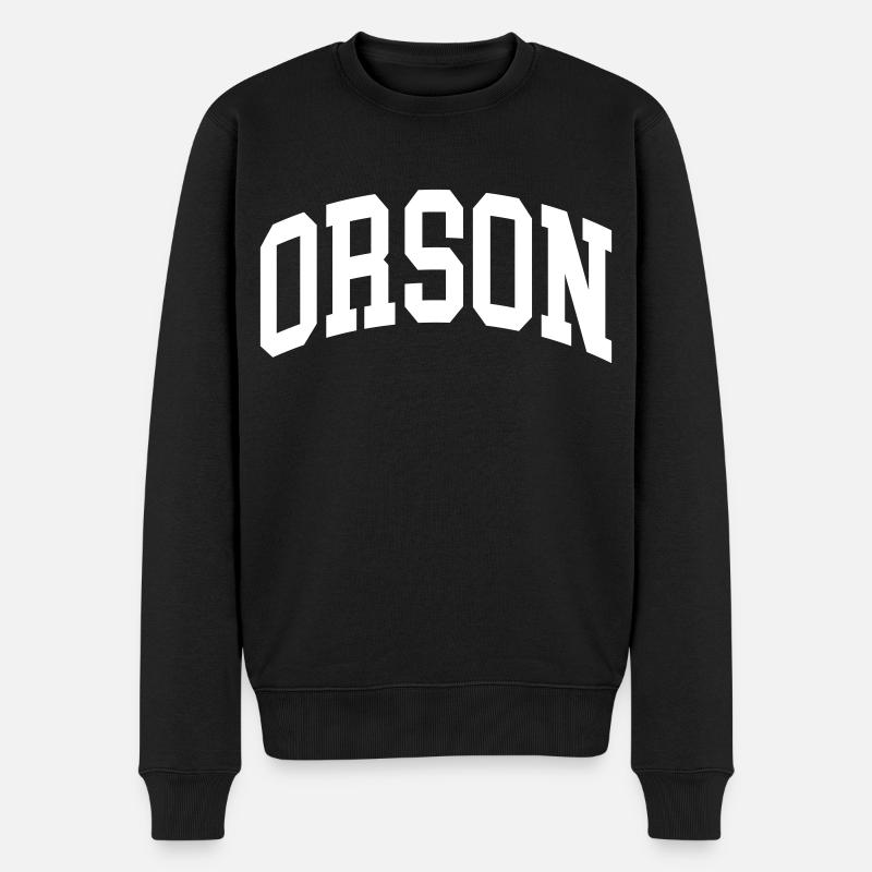 Orson - Pull Premium bio Homme - noir