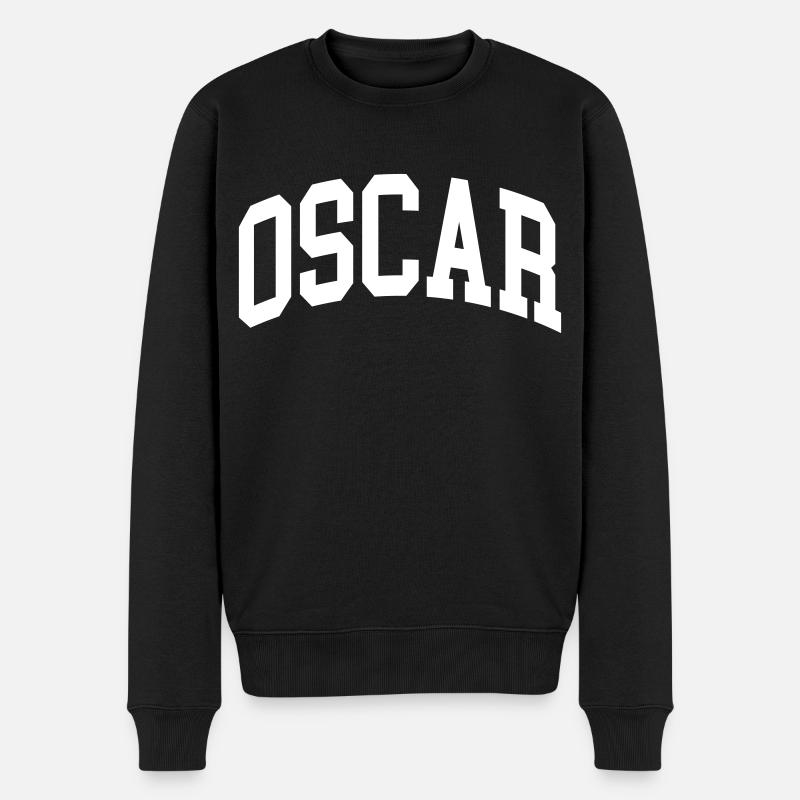 Oscar - Pull Premium bio Homme - noir