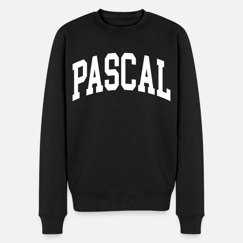 Pascal - Men's Premium Organic Jumper - black
