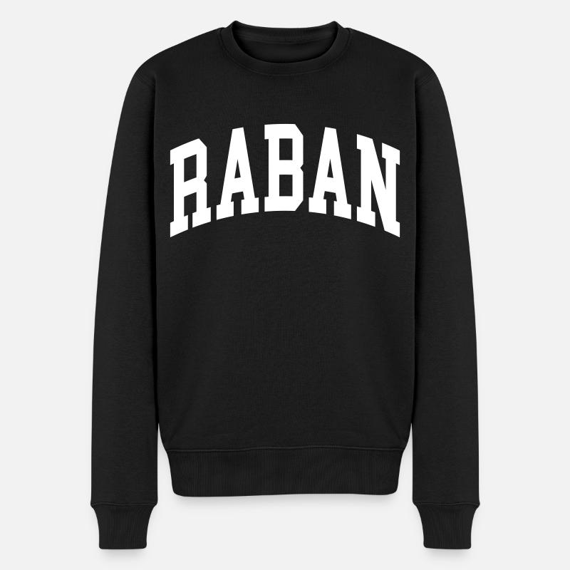 Raban - Pull Premium bio Homme - noir
