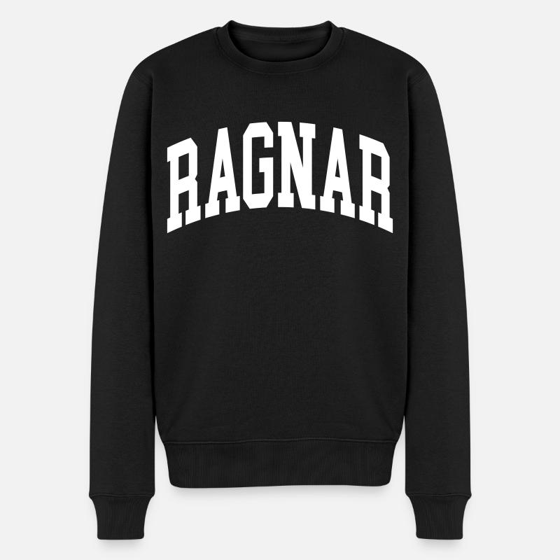 Ragnar - Männer Premium Bio Pullover - Schwarz