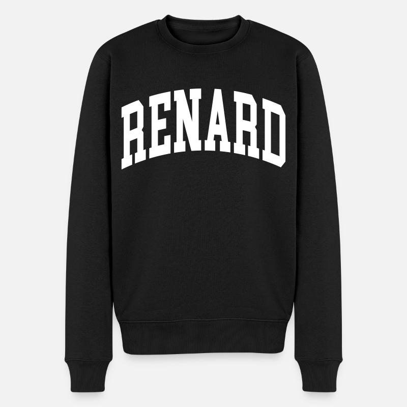 Renard - Männer Premium Bio Pullover - Schwarz